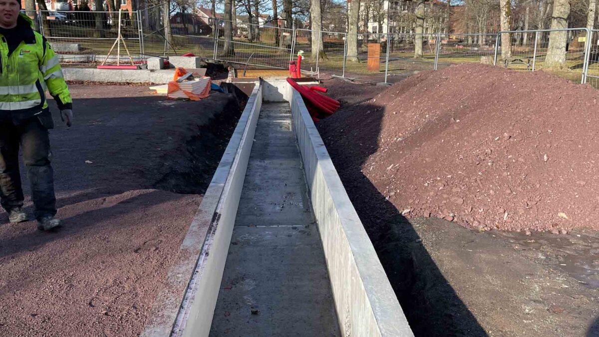 Lystlunden Park – Urban Utebane (2022) — Lystlunden Park 2022 – Kunstisbane i Horten